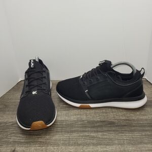 KURU ATOM Women's 9.5 Running Sneaker Shoes Athletic Black Mesh Lace Up Comfort